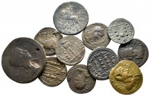 Lot of ca. 11 roman provincial bronze coins / SOLD AS SEEN, NO RETURN!very fine