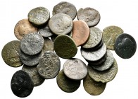 Lot of ca. 27 roman provincial bronze coins / SOLD AS SEEN, NO RETURN!nearly very fine