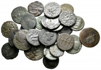 Lot of ca. 26 roman provincial bronze coins / SOLD AS SEEN, NO RETURN!nearly very fine