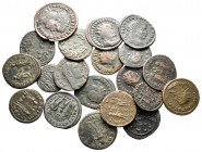 Lot of ca. 20 roman bronze coins / SOLD AS SEEN, NO RETURN!very fine
