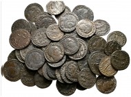 Lot of ca. 50 roman bronze coins / SOLD AS SEEN, NO RETURN!
very fine
