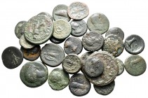 Lot of ca. 30 ancient bronze coins / SOLD AS SEEN, NO RETURN!very fine