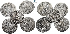 Lot of ca. 5 medieval silver coins / SOLD AS SEEN, NO RETURN!very fine