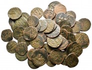 Lot of ca. 50 islamic bronze coins / SOLD AS SEEN, NO RETURN!very fine