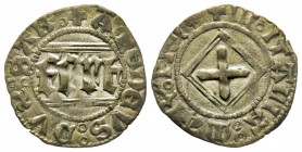 Amedeo VIII Duca 1416-1440
Quarto di Grosso, II Tipo, Torino, ND, Mi 1.39 g.
Ref : MIR 143g, Biaggi 127
Conservation : TTB