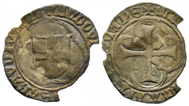 Ludovico 1440-1465
Doppio Bianco, ND, AG 1.65 g.
Ref : MIR 161, Sim. 7, Biaggi 1...
