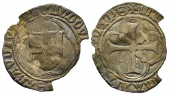 Ludovico 1440-1465
Doppio Bianco, ND, AG 1.65 g.
Ref : MIR 161, Sim. 7, Biaggi 144
Conservation : B-TB