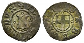Ludovico 1440-1465 
Forte o Patacco, I Tipo, ND, Mi 1.08 g.
Ref : MIR 173b (R), Biaggi 154
Conservation : TTB