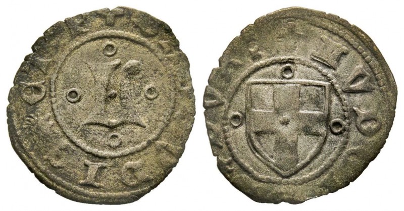 Ludovico 1440-1465 
Forte o Patacco, II tipo, Bourg, ND, Mi 0.88 g.
Ref : MIR 17...