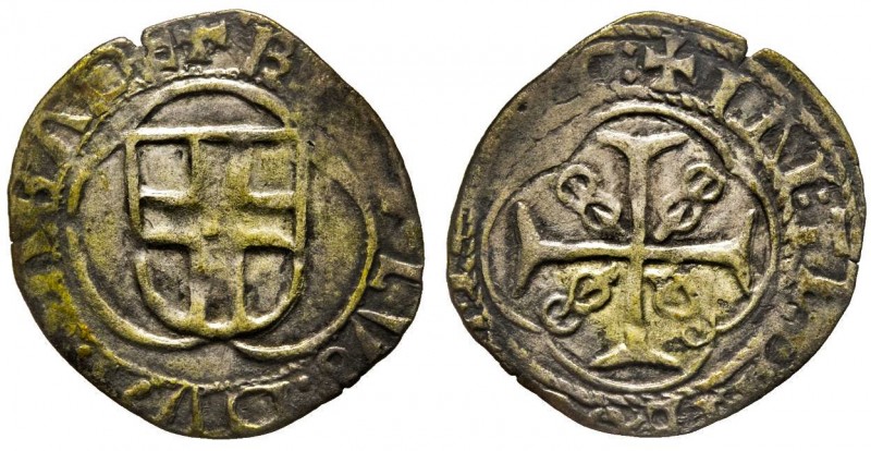 Carlo I 1482-1490
Parpagliola, I tipo, ND, Mi 1.68 g.
Ref : MIR 234 (R ), Sim. 1...