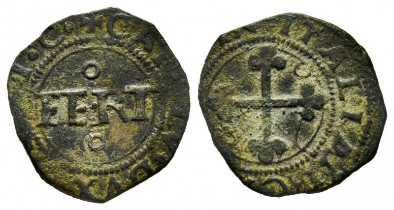 Carlo II 1504-1553
Quarto, I Tipo, Torino, ND, Mi 0.86 g.
Avers : CAROLV. DVX. S...