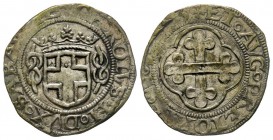 Emanuele Filiberto Duca 1559-1580 
Grosso, I Tipo, Aosta, 1555, Mi 1.88 g.
Ref : MIR 529b, Sim. 53, Biaggi 445b
Conservation : Superbe
