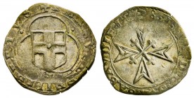 Emanuele Filiberto Duca 1559-1580 
Parpagliola, Chambéry, 1578, Mi 1.68 g.
Ref : MIR 537d, Sim. 61/4, Biaggi 453
Conservation : TTB