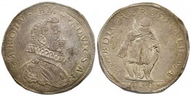 Emanuele Filiberto Duca 1559-1580 
9 Fiorini, I Tipo, Beato Amedeo, Torino, 1619, AG 23.15 g.
Ref : MIR 613c (R2), Biaggi 520c
Conservation : TTB+