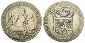 Vittorio Amedeo
Reggenza della Madre 1675-1680 
 Lira, Torino, 1677, AG 5.92 g.
Ref : MIR 838c (R2), Sim. 6, Biaggi 709b
Conservation : TB-TTB. Lucida...