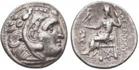 Greek, Kings of Macedon, Alexander III the Great 336-232 BC, AR Drachm, 

Condition: Very Fine

Weight: 4.10 rg
Diameter: 17 mm