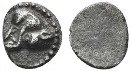 "Greek, Troas, c. 600-500 BC, AR Obol, Kebren 

Obverse: Ram’s head left
Reverse: 
Reference: BMC 4"

Condition: Very Fine

Weight: 0.18 gr
Diameter: ...
