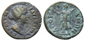 "Roman Provincial, Phrygia, time of Faustina II 161-175 AD, AE, Amorium

Obverse: ΦΑVϹΤƐΙΝΑ ϹƐΒΑϹΤΗ; draped bust of Faustina II
Reverse: ΑΜΟΡΙΑΝΩΝ, Ni...