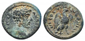 Pisidia, Antiochia. Marcus Aurelius. A.D. 161-180. Æ 

Condition: Very Fine

Weight: 2.80 gr
Diameter: 18 mm