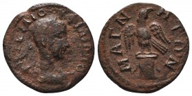 Magnesia ad Maeandrum. Gordian III (238-244). Ae.
Obverse inscription ΑΥΤ Κ Μ ΑΝ(Τ) ΓΟΡΔΙΑΝΟϹ
Obverse design laureate, draped and cuirassed bust of Go...