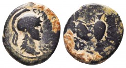 PHRYGIA. Synnada. Pseudo-autonomous (2nd-3rd centuries). Ae.

Condition: Very Fine

Weight: 3 gr
Diameter: 18 mm