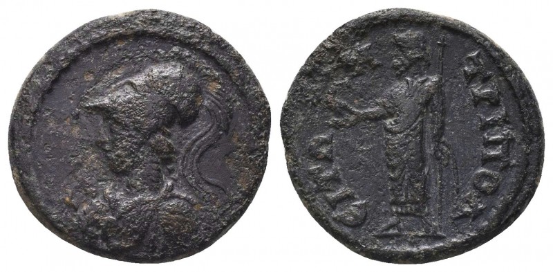 Lydia, Tripolis. Pseudo-autonomous issue. 2nd century A.D. Æ 

Condition: Very F...