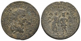 Macrinus (217-218). Cilicia, Anazarbus. Æ

Condition: Very Fine

Weight: 18.40 gr
Diameter: 34 mm