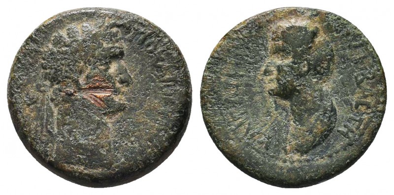 CILICIA, Anazarbus. Domitian and Domitia. 81-96 AD. Æ

Condition: Very Fine

Wei...