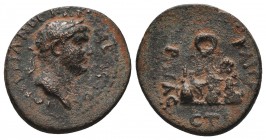 CAPPADOCIA. Caesarea. Domitian (Caesar, 69-81). Ae.

Condition: Very Fine

Weight: 4.12 gr
Diameter: 20 mm