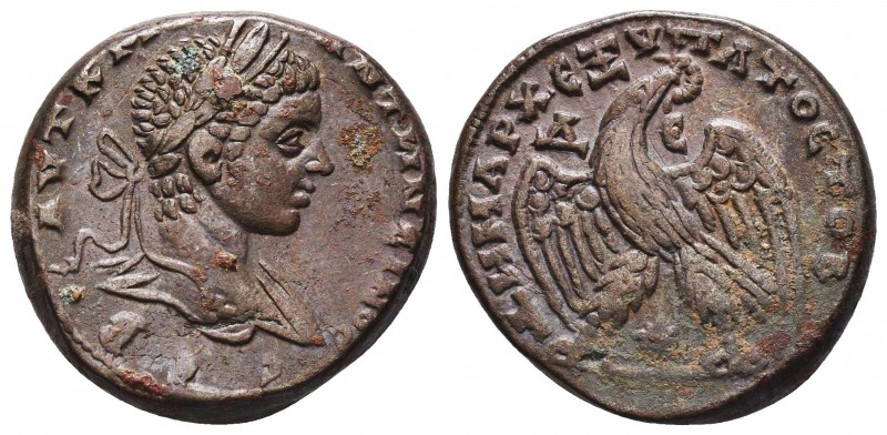 Elagabalus (218-222 AD). AR Tetradrachm 

Condition: Very Fine

Weight: 14.24 gr...