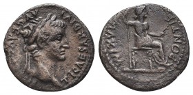 AUGUSTUS. 27 BC-14 AD. AR Denarius. Lugdunum (Lyon) mint. "Tribute Penny."

Condition: Very Fine

Weight: 3.68 gr
Diameter: 18 mm