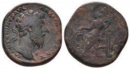 Marcus Aurelius (161-180 AD). AE Sestertius

Condition: Very Fine

Weight: 26 gr
Diameter: 30 mm