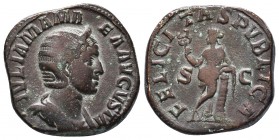 Julia Mamaea (222-235 AD). AE Sestertius

Condition: Very Fine

Weight: 24 gr
Diameter: 29 mm