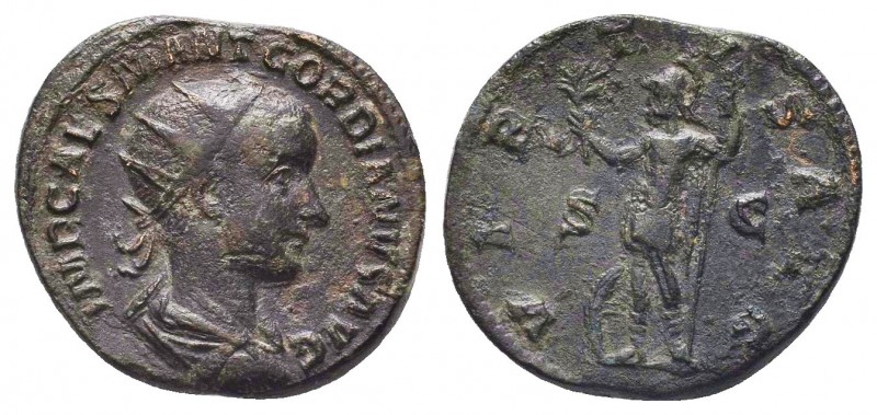 Gordian III. AD 238-244. Æ Sestertius 

Condition: Very Fine

Weight: 9.56 gr
Di...