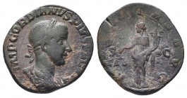 Gordian III. AD 238-244. Æ Sestertius 

Condition: Very Fine

Weight: 15 gr
Diameter: 29 mm