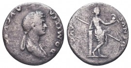 DOMITIA, AR, 82-83 AD, Rome. 

Condition: Very Fine

Weight: 8.40 gr
Diameter: 24 mm