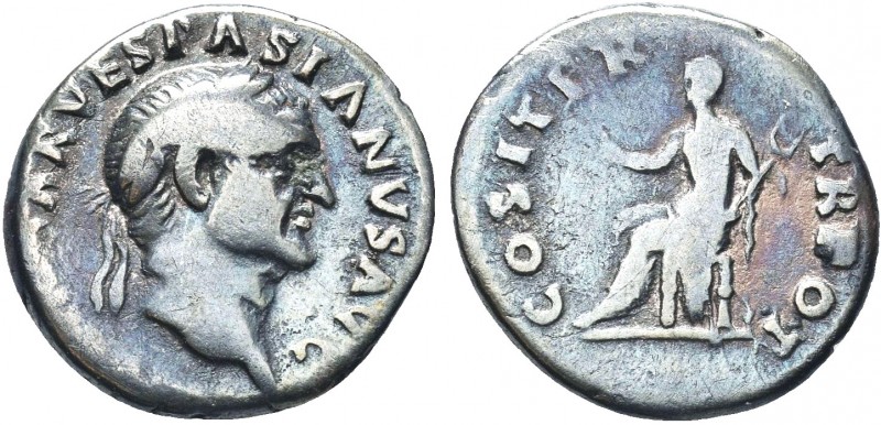 Vespasian, 69-79. Ar Silver Denarius

Condition: Very Fine

Weight: 3.12 gr
Diam...