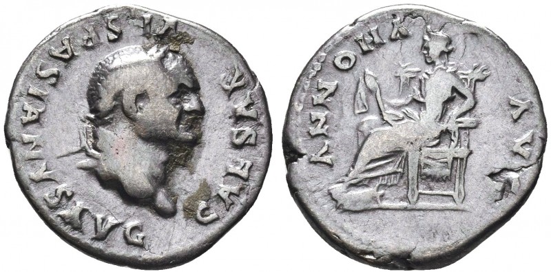 Vespasian, 69-79. Ar Silver Denarius

Condition: Very Fine

Weight: 3.10 gr
Diam...