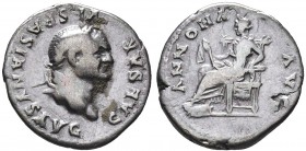 Vespasian, 69-79. Ar Silver Denarius

Condition: Very Fine

Weight: 3.10 gr
Diameter: 18 mm