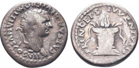 Domitian, 81-96. Ar Silver Denarius 

Condition: Very Fine

Weight: 3.10 gr
Diameter: 17 mm