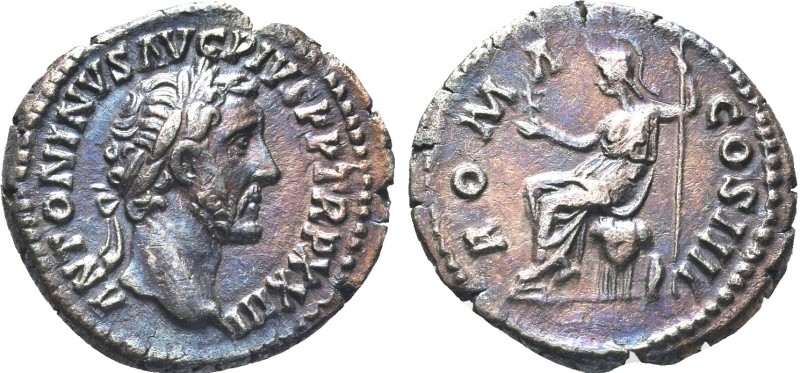 Antoninus Pius, 138-161. Ar Silver Denarius 

Condition: Very Fine

Weight: 29 g...