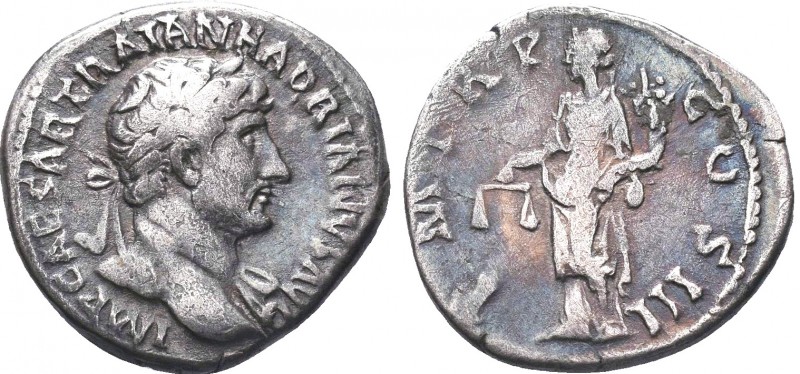 Hadrianus (117-138 AD). AR Denarius

Condition: Very Fine

Weight: 3.12 gr
Diame...