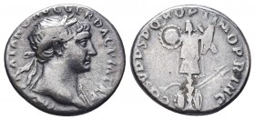 Traianus (98-117 AD). AR Denarius

Condition: Very Fine

Weight: 3.39 gr
Diameter: 18 mm