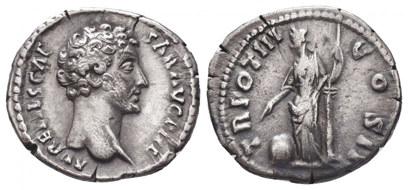 Marcus Aurelius, as Caesar (138-161 AD). AR Denarius

Condition: Very Fine

Weig...