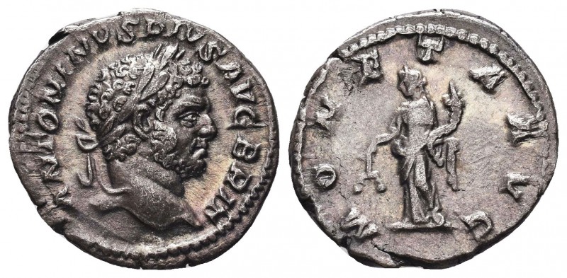 Caracalla (197-217 AD). AR Denarius

Condition: Very Fine

Weight: 3.00 gr
Diame...