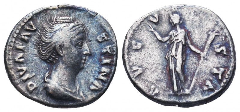 Diva Faustina Senior AR Denarius. Rome AD 147-161.

Condition: Very Fine

Weight...