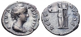 Diva Faustina Senior AR Denarius. Rome AD 147-161.

Condition: Very Fine

Weight: 3.50 gr
Diameter: 18 mm