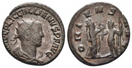 Gallienus (253-268 AD). AE Antoninianus

Condition: Very Fine

Weight:3.45 gr
Diameter:19 mm