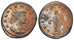 Gallienus (253-268 AD). AE Antoninianus

Condition: Very Fine

Weight:3.00 gr
Diameter: 21 mm