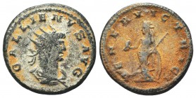 Gallienus (253-268 AD). AE Antoninianus

Condition: Very Fine

Weight: 3.86 gr
Diameter: 20 mm